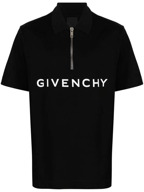 givenchy polo zip|givenchy polo shirt price.